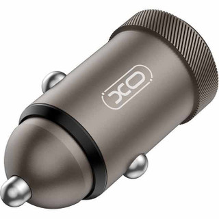 شارژر فندکی فست و PD تک پورت XO مدل CC70 30W - قهوه ای تیره